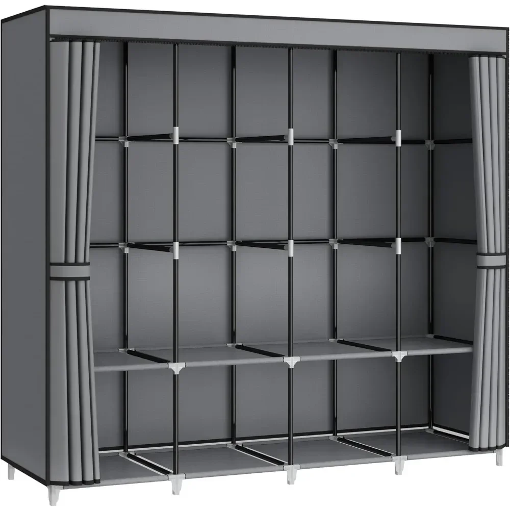 Wardrobe Closet Portable Fabric Cover - Przenośna szafa na ubrania o długości
