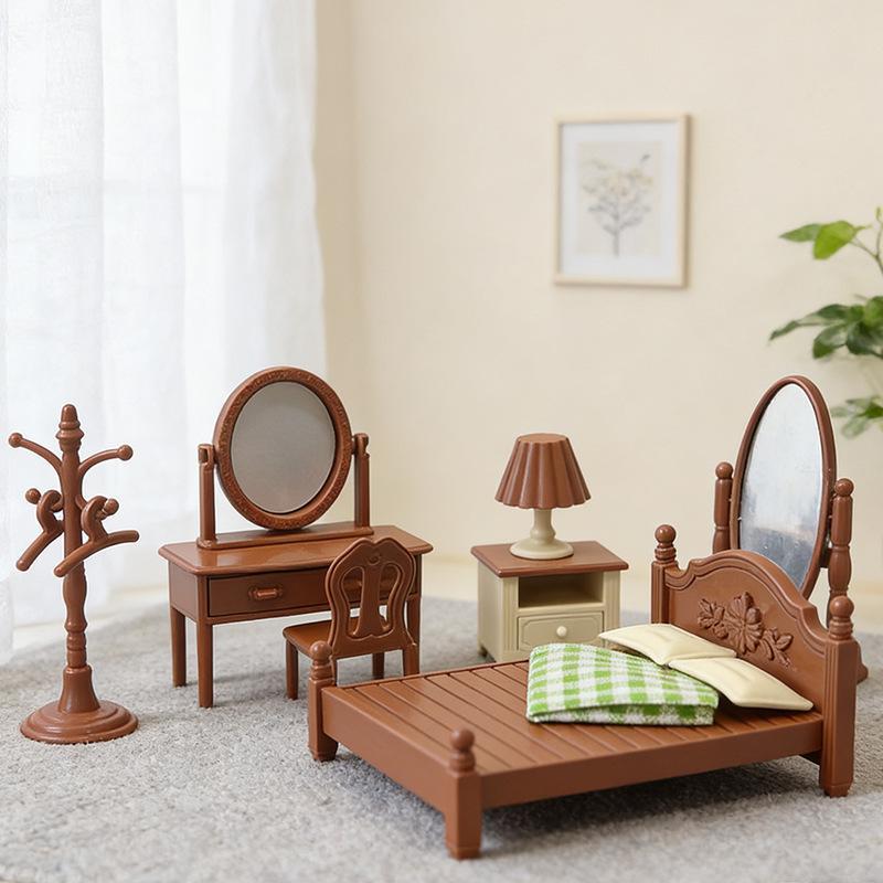 Bedroom Furniture - Nowe miniaturowe meble do domku dla