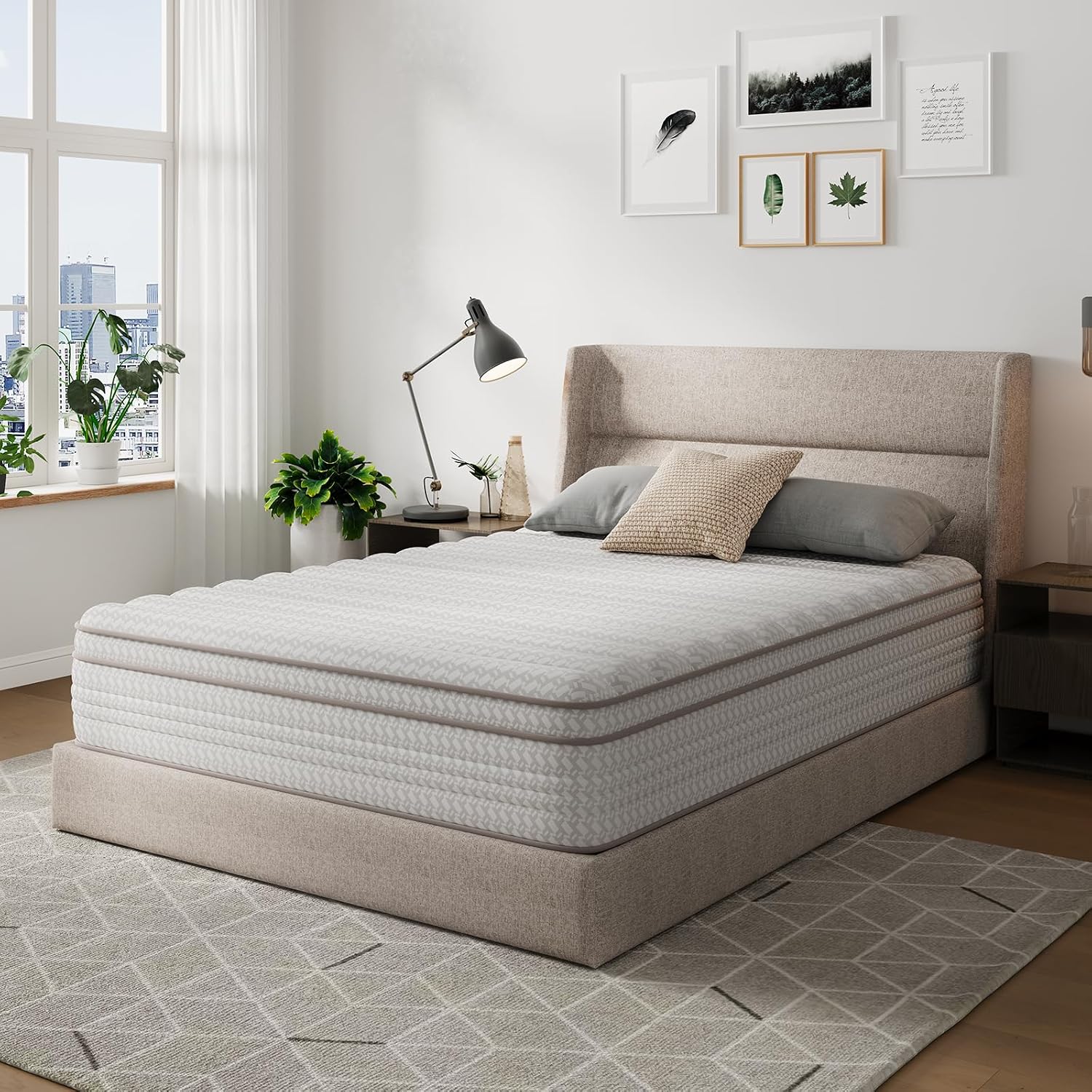 Memory Foam Mattress In A Box Queen - Materac Queen Size o grubości 12