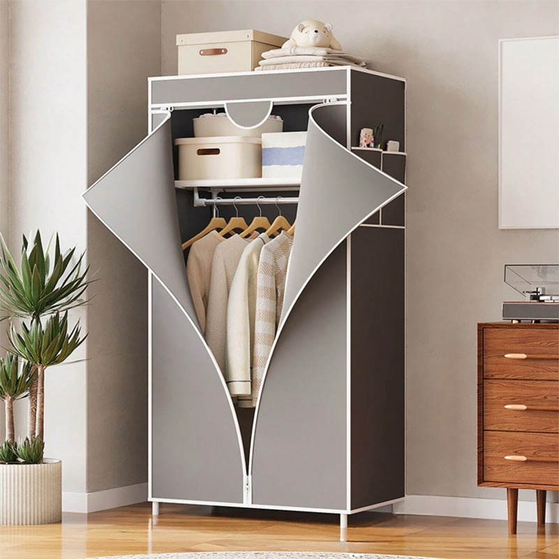 Wardrobe Closet Portable Fabric Cover - Przenośna szafa z materiału w kolorze