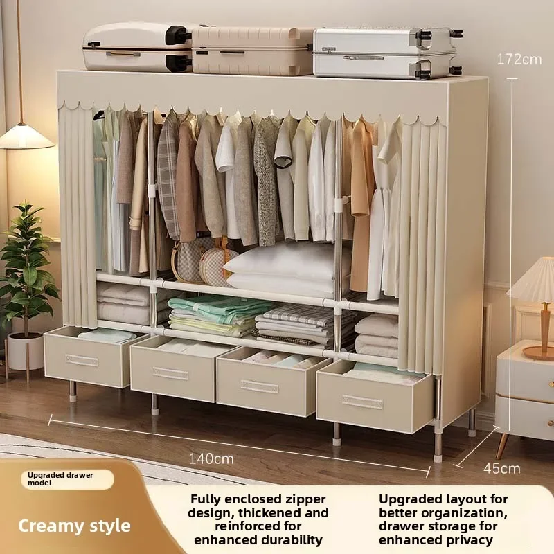 Przenośna szafa z pokryciem, s – Wardrobe Closet Portable Fabric Cover recenzja i cena