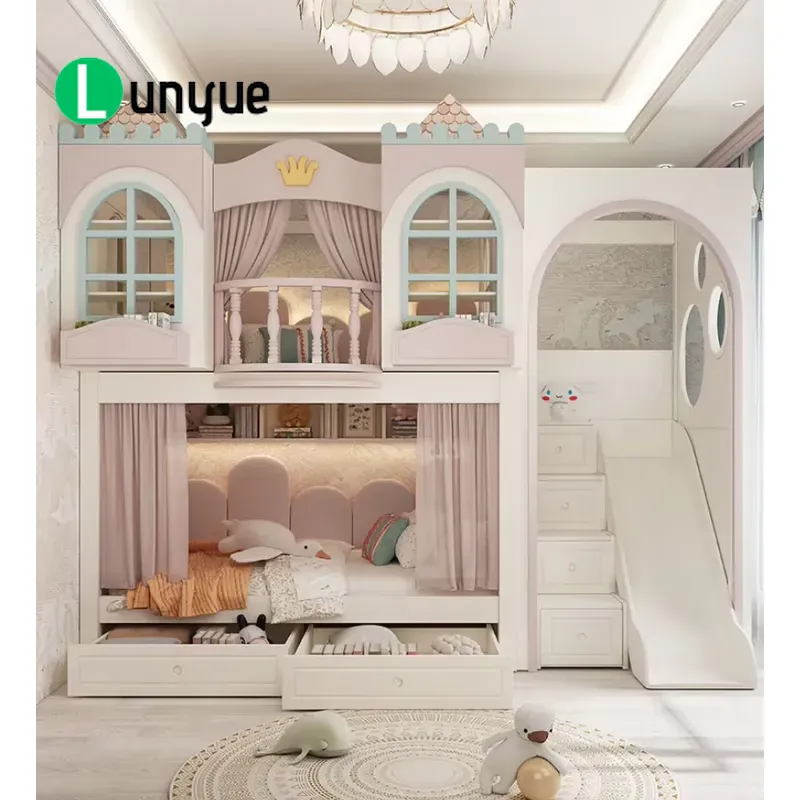 Wygodne, designerskie łóżko pi – Bunk Bed With Stairs And Slide recenzja i cena