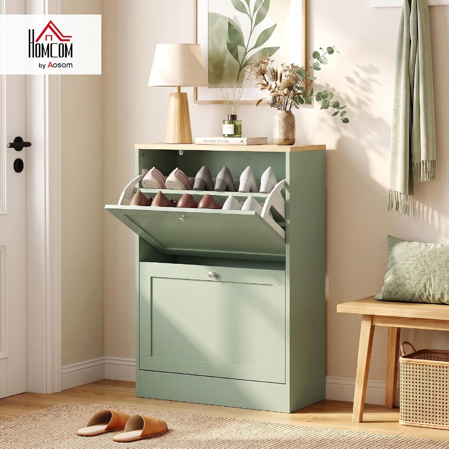 Szafka do przechowywania butów – Shoe Rack Cabinet Narrow Entryway recenzja i cena