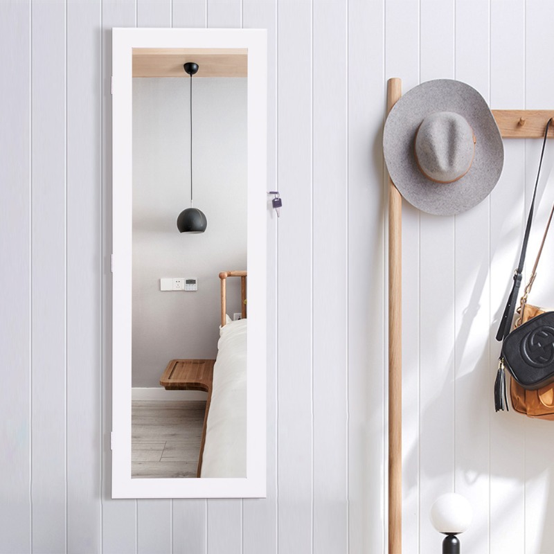 Lustro na całą postawę, lustro – Full Length Mirror Jewelry Armoire recenzja i cena
