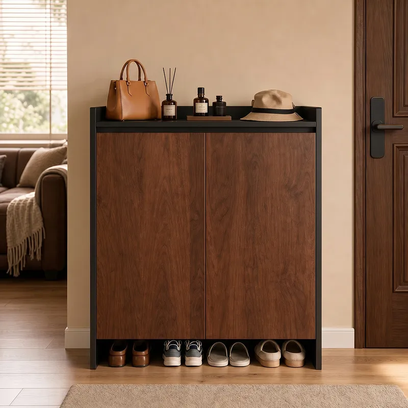 Wzorzysta, wąska szafka na but – Shoe Rack Cabinet Narrow Entryway recenzja i cena